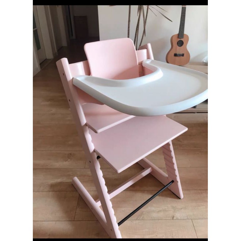 Stokke pink high discount chair