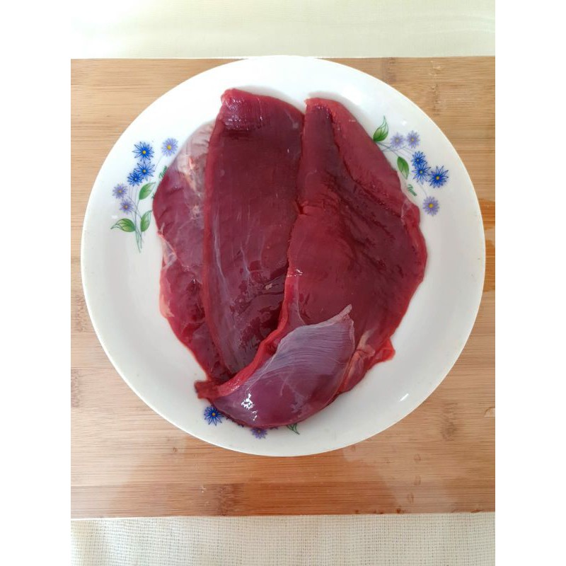NZ Frozen Farm Venison (Deer Meat) Flank Steak Vacuum Pack (1.8kg 2