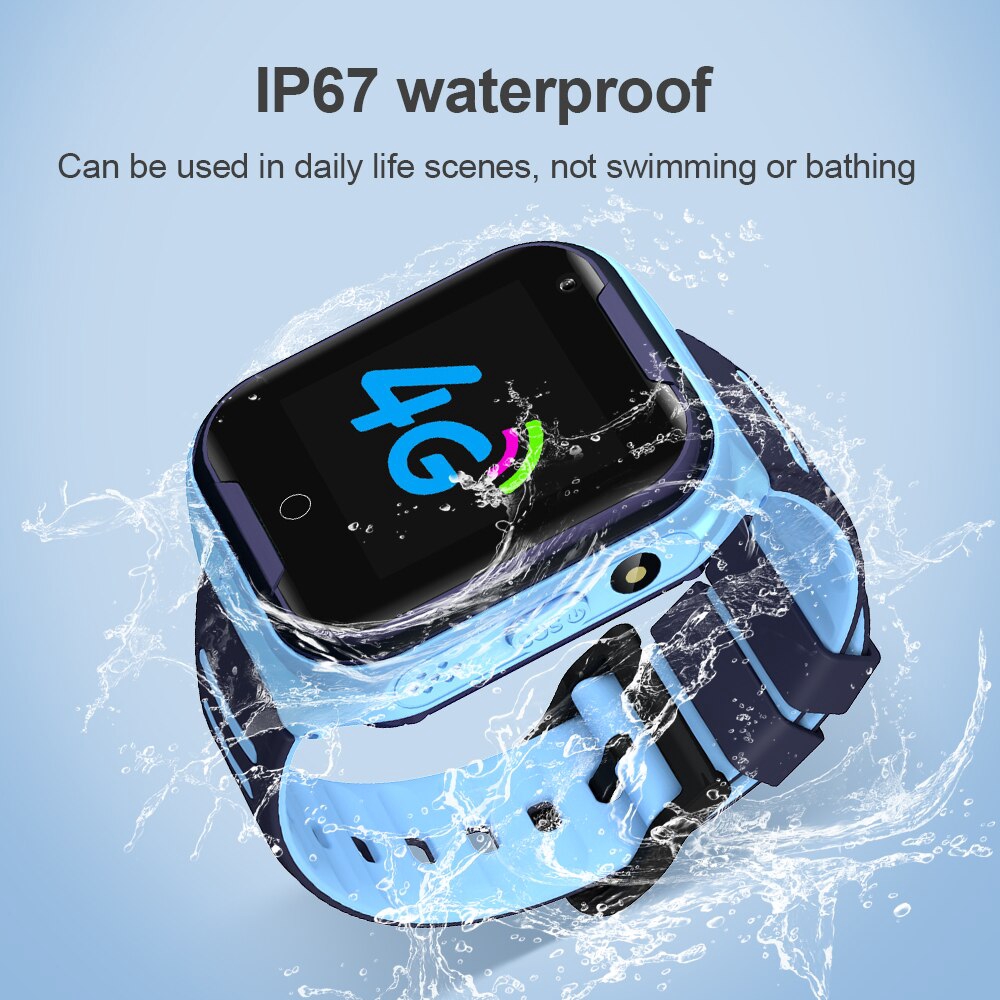 A36E Kids Smart Watch 4G SIM Card GPS WIFI Location Video Call Remote Call Back Monitor 650mah Battery Boy Girl Baby Watch