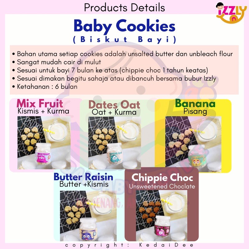 Hot Combo Set Makanan Bayi 7 Bulan 7 Months Old Baby Food Set Izliyah Kitchen Izzly Natural Baby Food Shopee Singapore