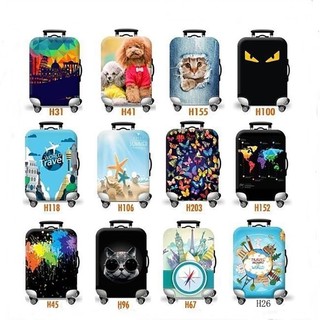 Thick Luggage Covers Travel Suitcase Covers  Elatical Waterproof Protector