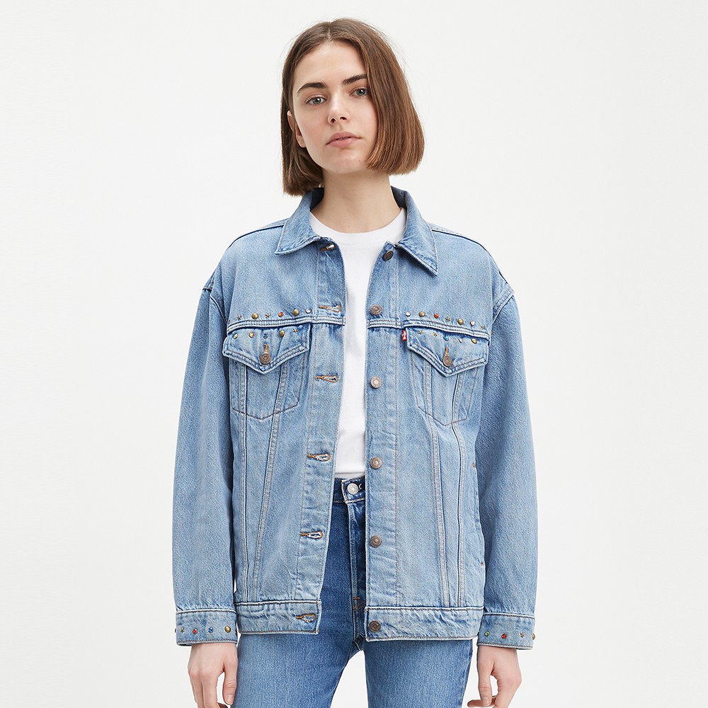 baggy trucker jacket levis