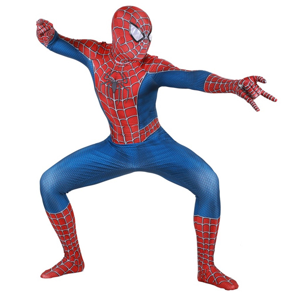 Tight spiderman suit skin Spiderman Leather