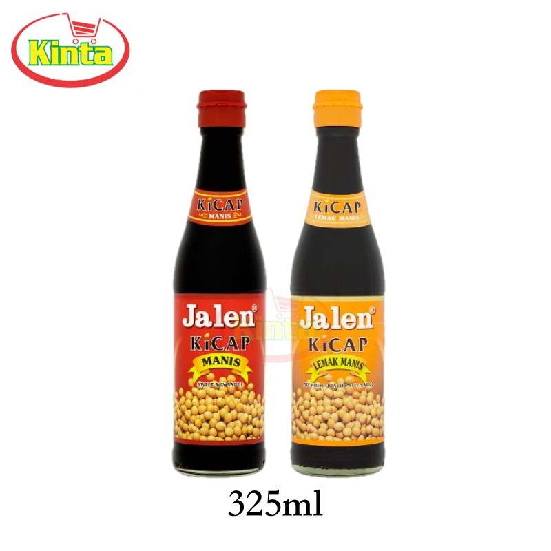 Jalen Kicap Manis Lemak Manis 325ml Jalen Sweet Soy Sauce Premium Quality Soy Sauce Shopee Singapore