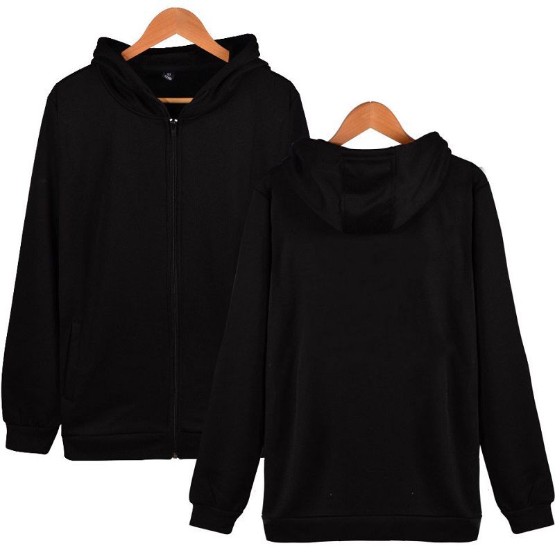 mens zipper hoodies plain