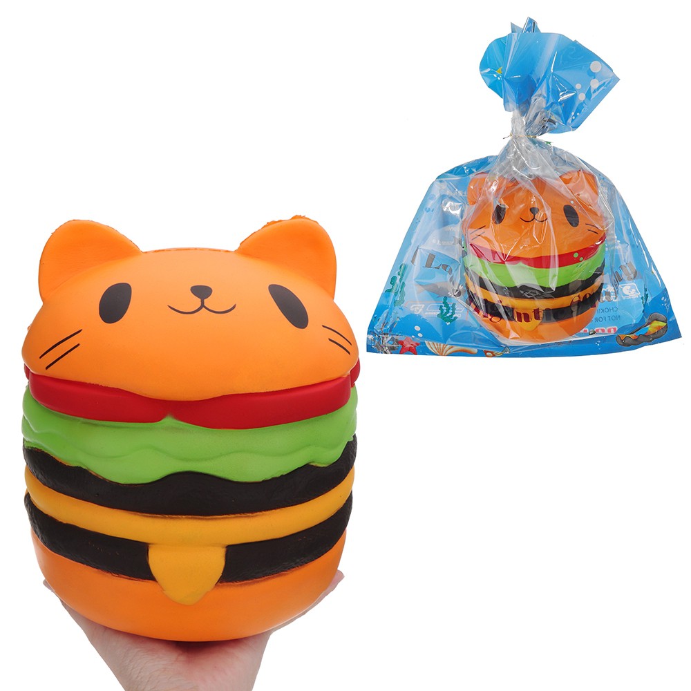 cat burger squishy