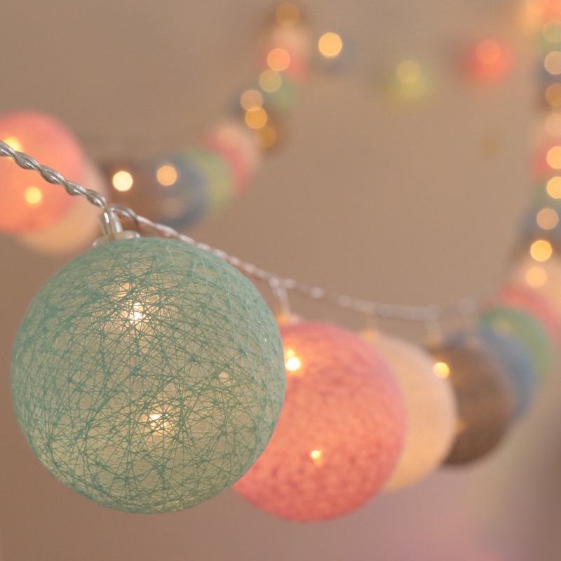 girls string lights
