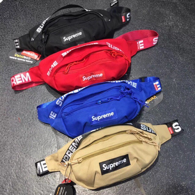 harga supreme ss18 waist bag