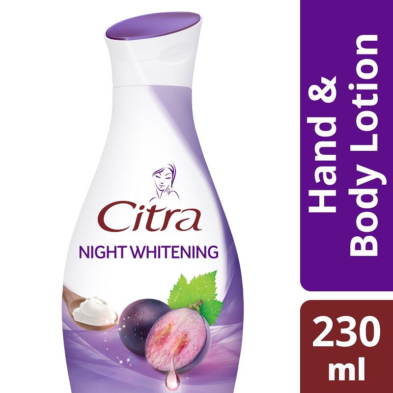 whitening night lotion