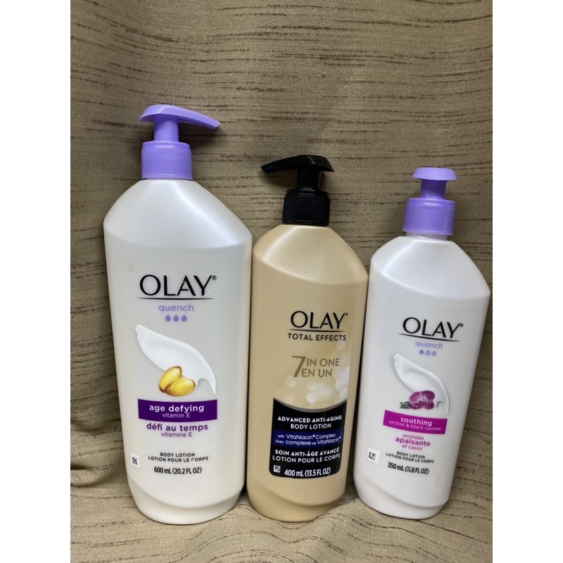 olay total effects anti aging body lotion