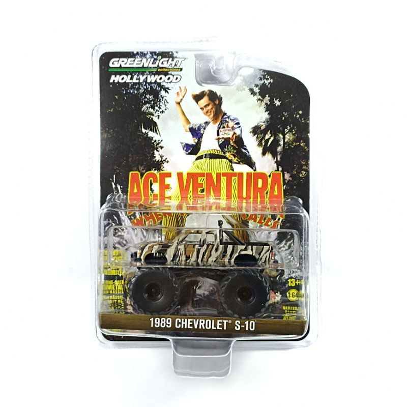 Greenlight Ace Ventura 1/64 1989 Chevrolet S10 Monster Truck Shopee