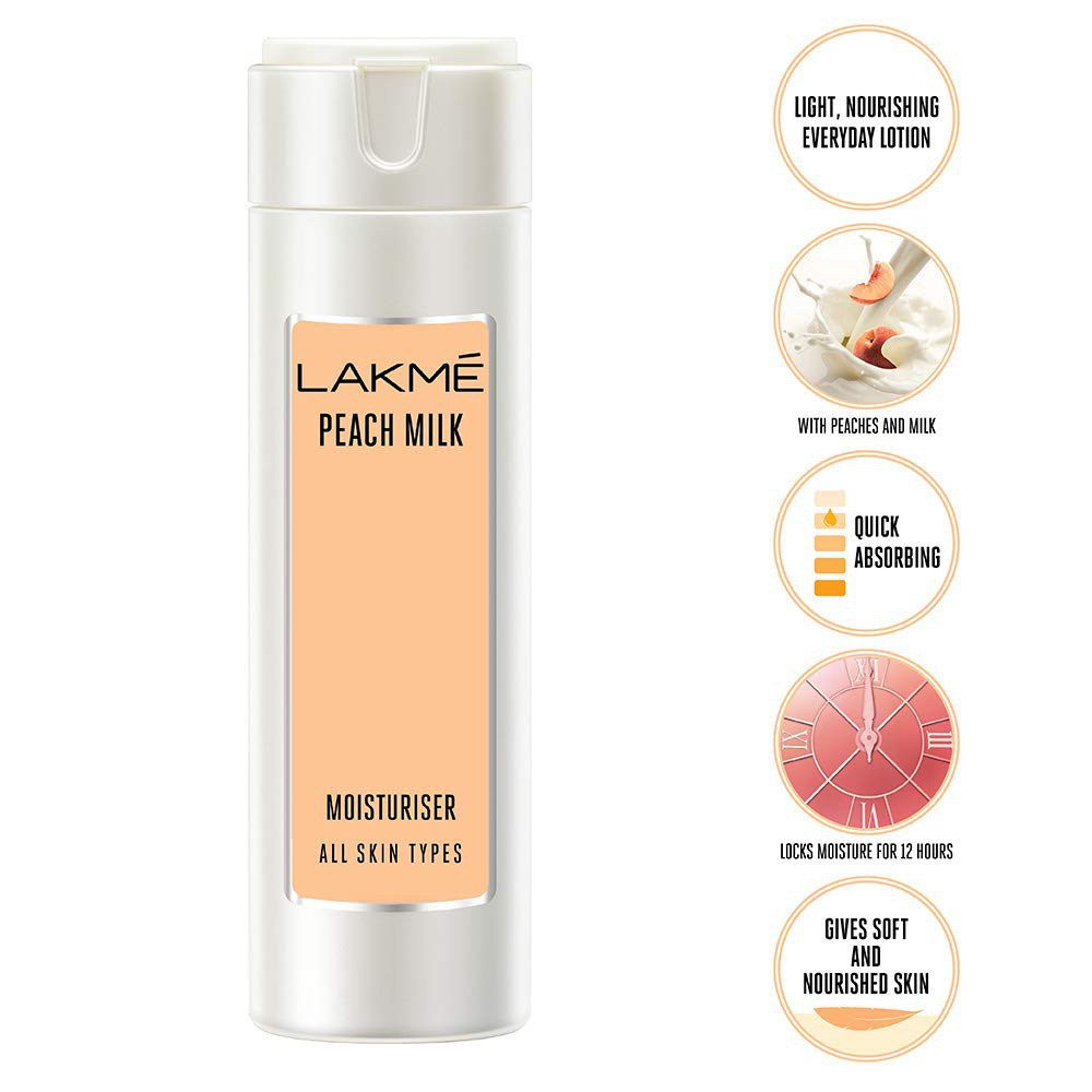 about lakme peach milk moisturizer