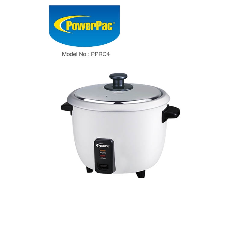 PowerPac Rice Cooker 1L with Aluminium inner pot (PPRC4) Shopee Singapore