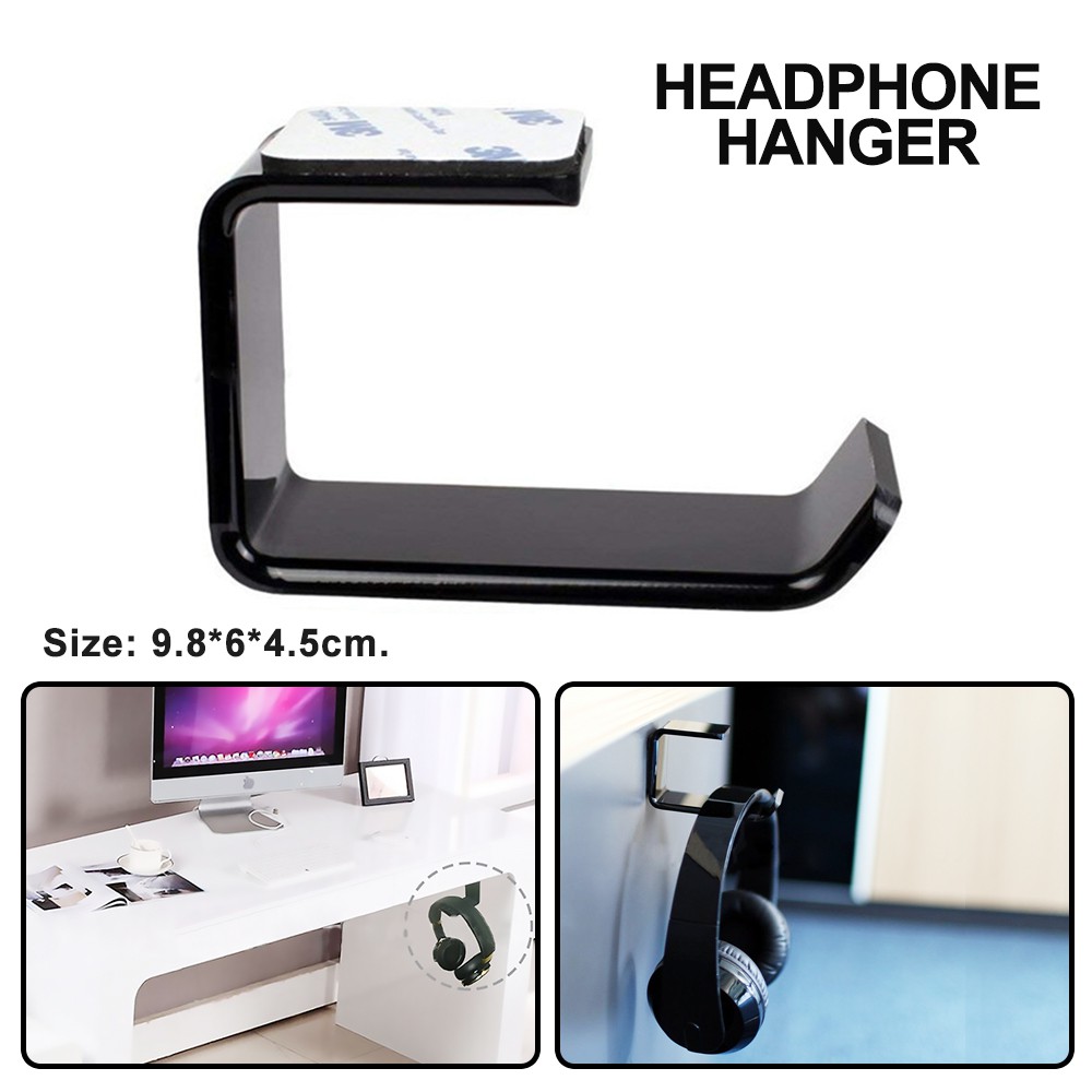 headset stand under desk