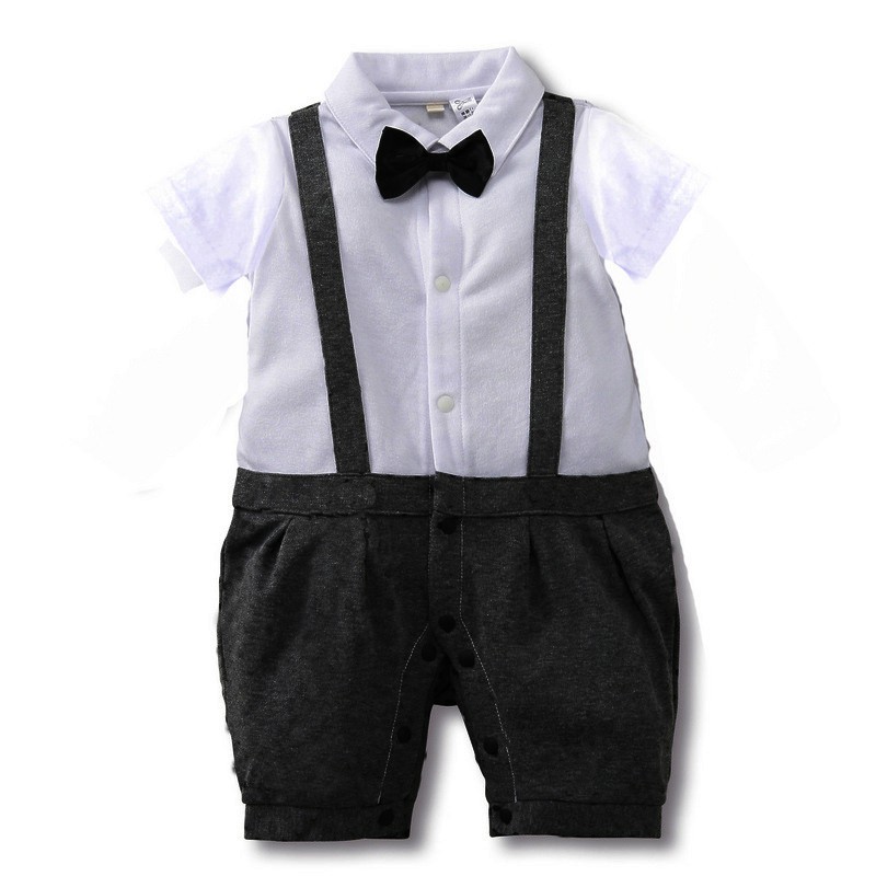 baby boy smart romper