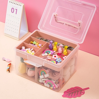 Jewelry Storage Box Children's Hair Accessories Hair Clip Head Accessories  Finishing Box Girl Heart Large Capacity Earrings Necklace Storage Box  Debris Toy Stationery Hair Accessories Jewelry Cosmetic Storage Box |  Shopee Singapore