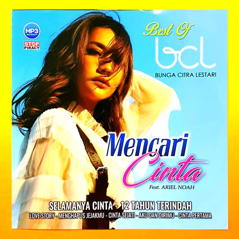 Mp3 Audio Music Cassette 99 Songs Bcl Feat Ariel Noah Latest Song Agnez Mo Song Flower Image Lestari Shopee Singapore