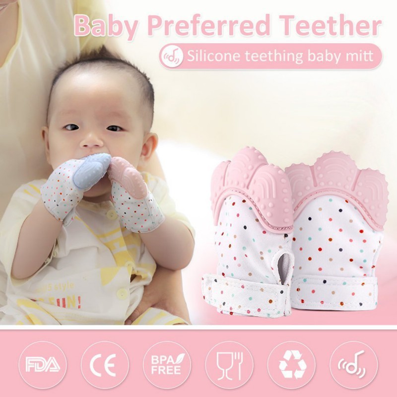 baby mitten teether