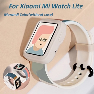 Silicone Strap For Xiaomi Mi Watch 2 Lite Soft Morandi Strap Smart Watchband Bracelet for Xiaomi Watch Lite/Redmi