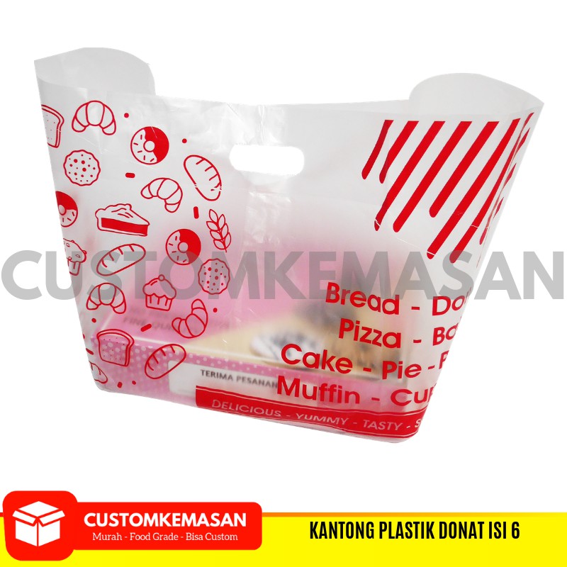Donut Plastic Bags Donut Plastic Containers Donut Packaging Shopee Singapore