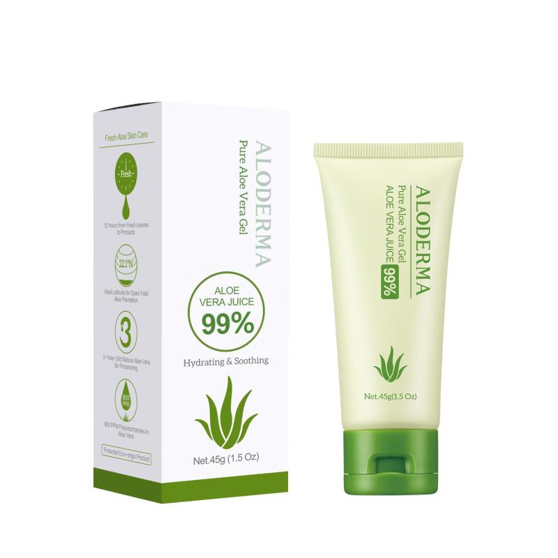 Aloderma Natural Aloe Vera Pure Gel Organic Shopee Singapore