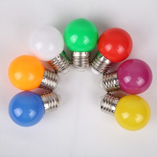 Colorful Bulb Light Led Bulb E27 Lamp Mutil Color Light Bulb White
