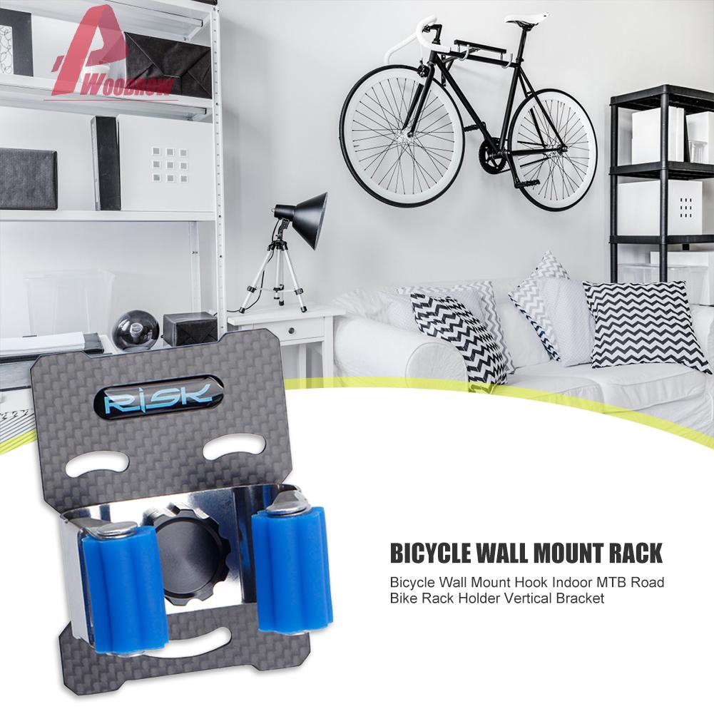vertical mountain bike rack