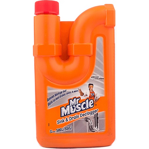 Mr Muscle Drain Declogger 500ml Shopee Singapore