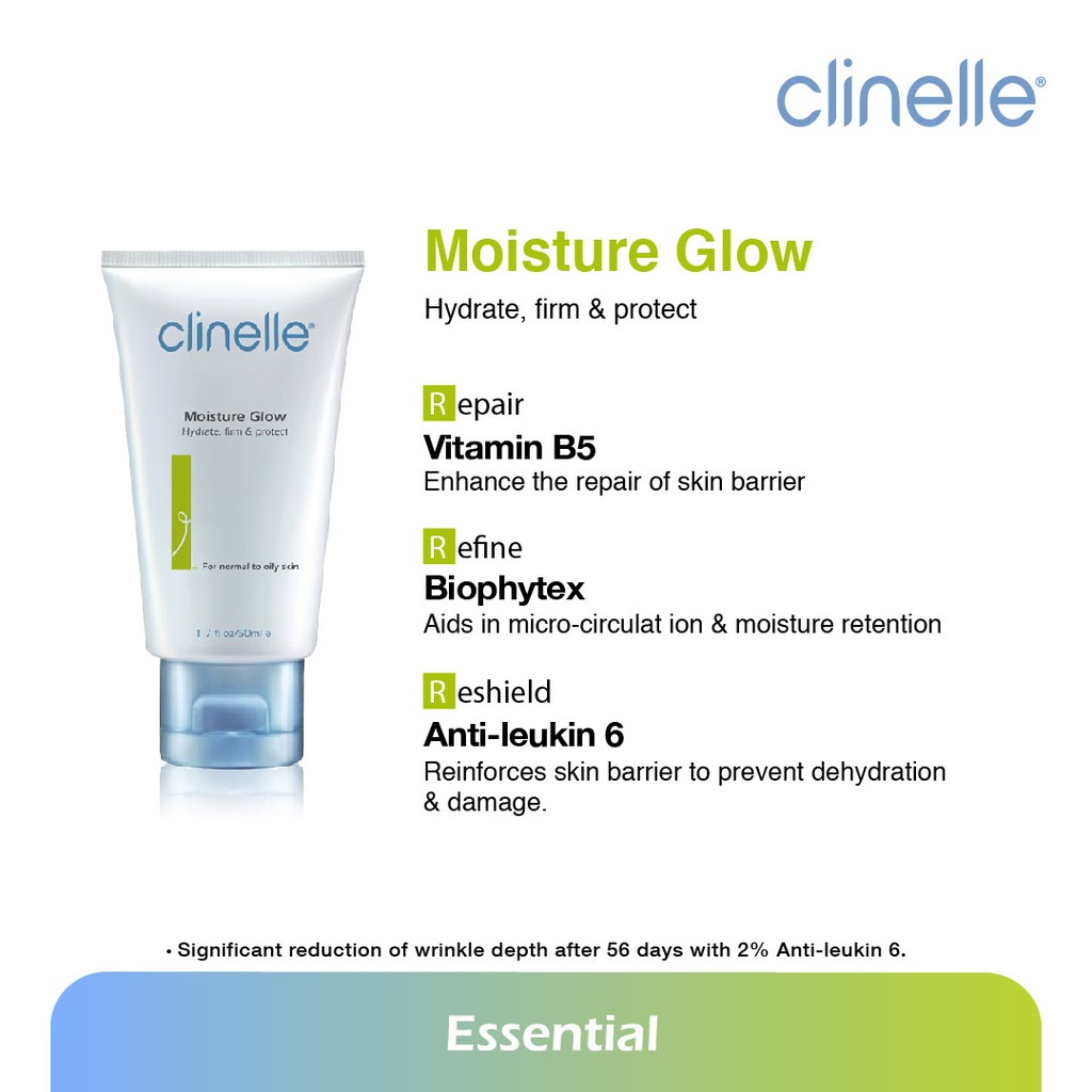 Clinelle Moisture Glow 50ml Shopee Singapore