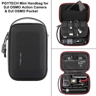 PGYTECH Portable Storage Bag Carrying Case for DJI OSMO Action/ACTION 2 Camera/Pocket 2/Gopro/Insta360 X3/ONE X 2/ONE R/RS