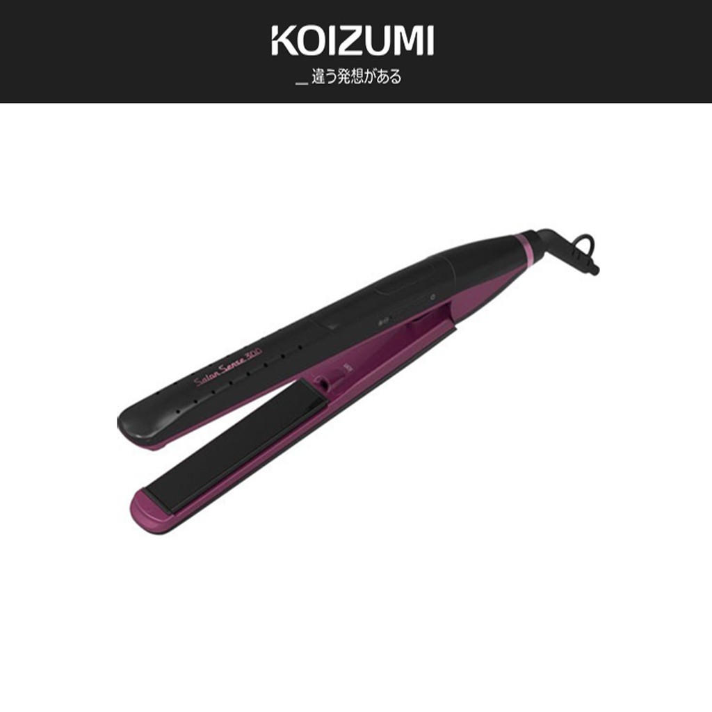 KOIZUMI NEGATIVE IONS HAIR STRAIGHTENER, KHS8710/SK Shopee Singapore