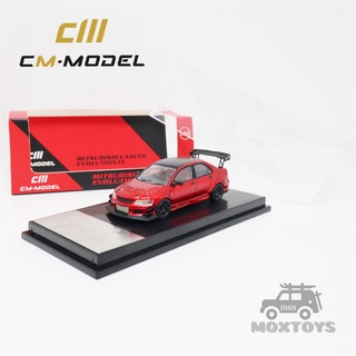 CM Model 1:64 Mitsubishi Lancer Evo IX Voltex Metallic Red w/Black top Diecast Model Car