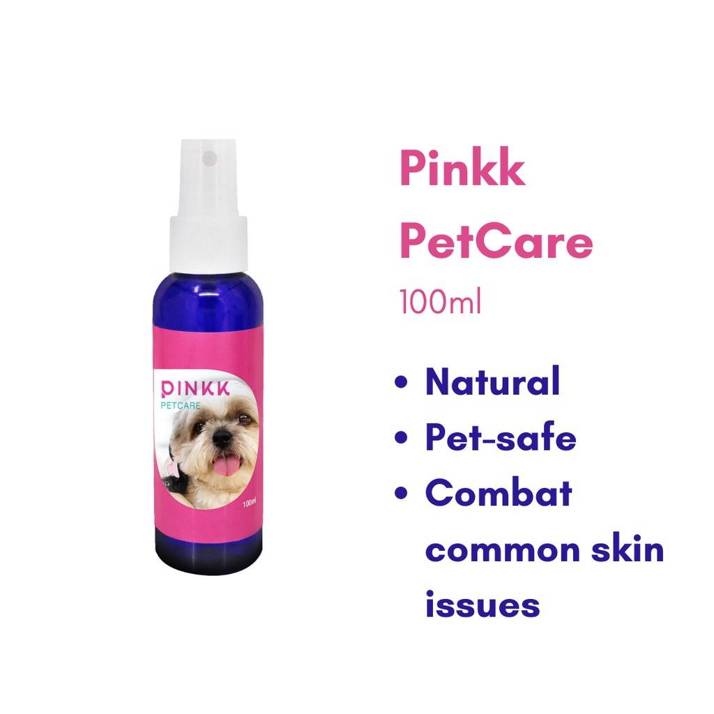 Pinkk PetCare Silver Ion Spray (100ml) - skin relief rash itch anti ...