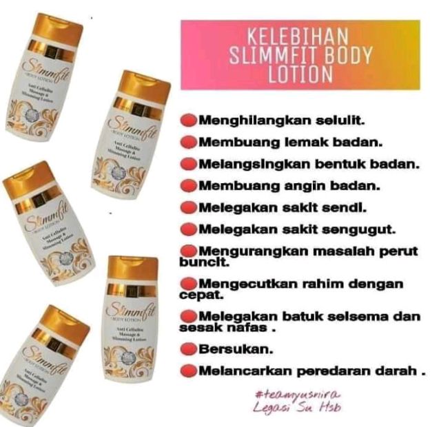 Slim Fit Body Lotion Shopee Singapore