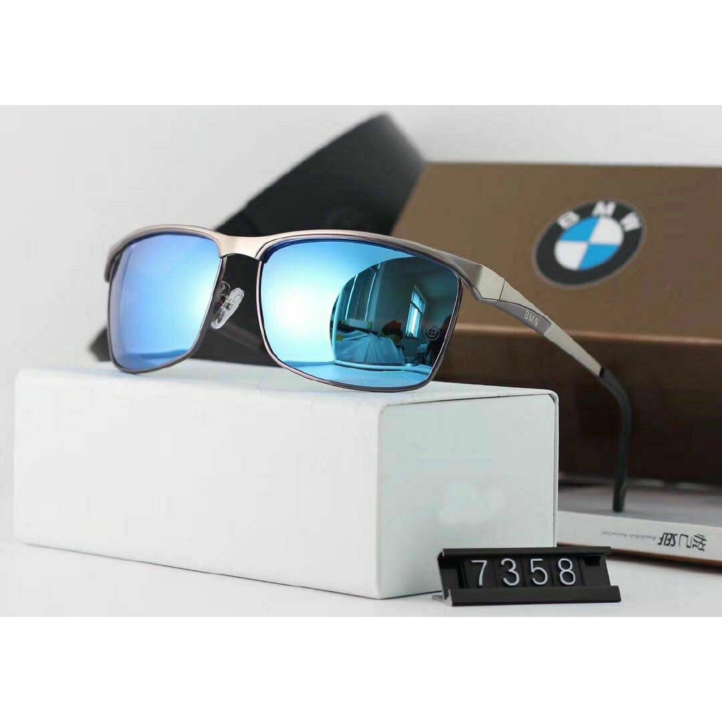 2020 BMW Men's Sunglasses Polarized UV400  Eyewear Driving Sunglass  brand box