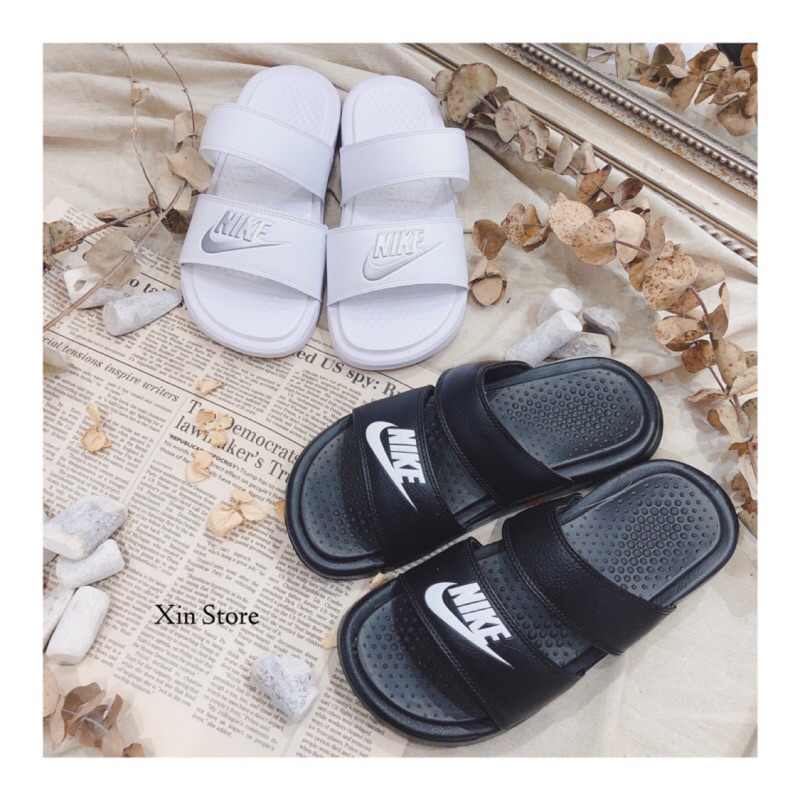 2 strap sandals nike