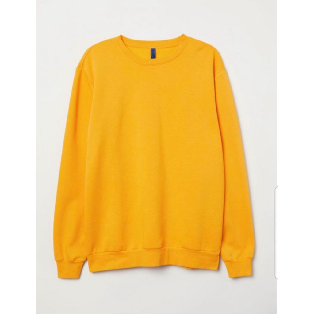 yellow pullover