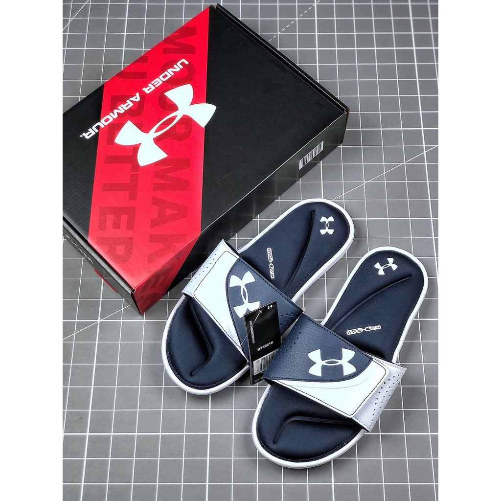 under armour flip flops memory foam