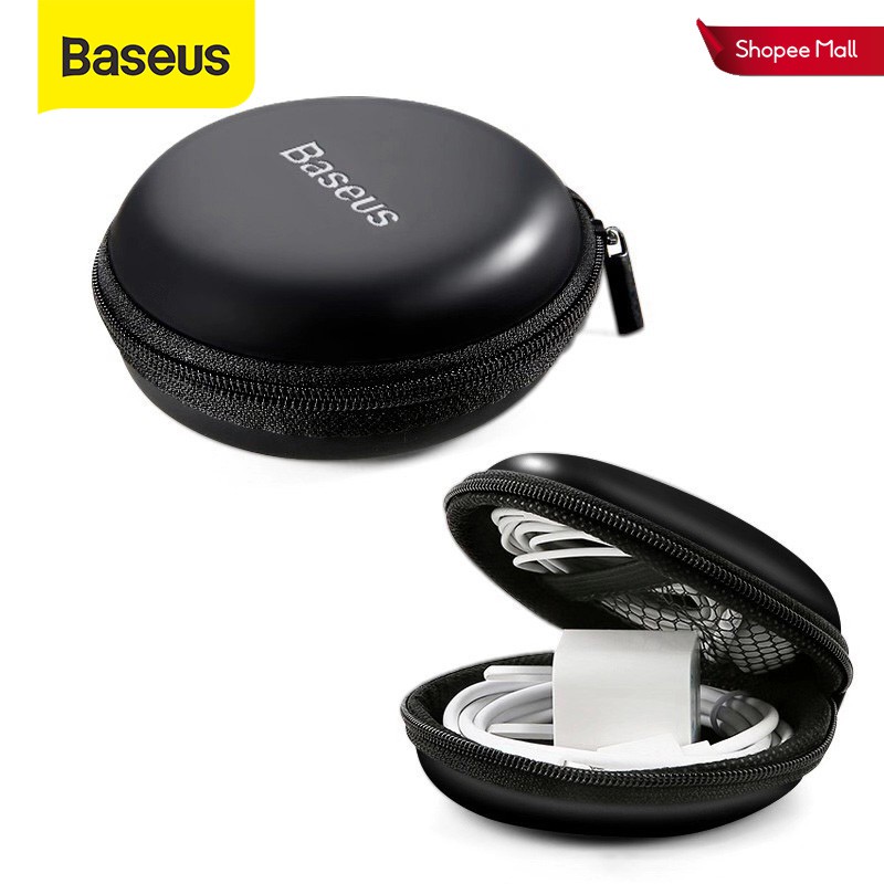 Baseus Earphone Portable Storage Bag Disk Case For Cable earphone
