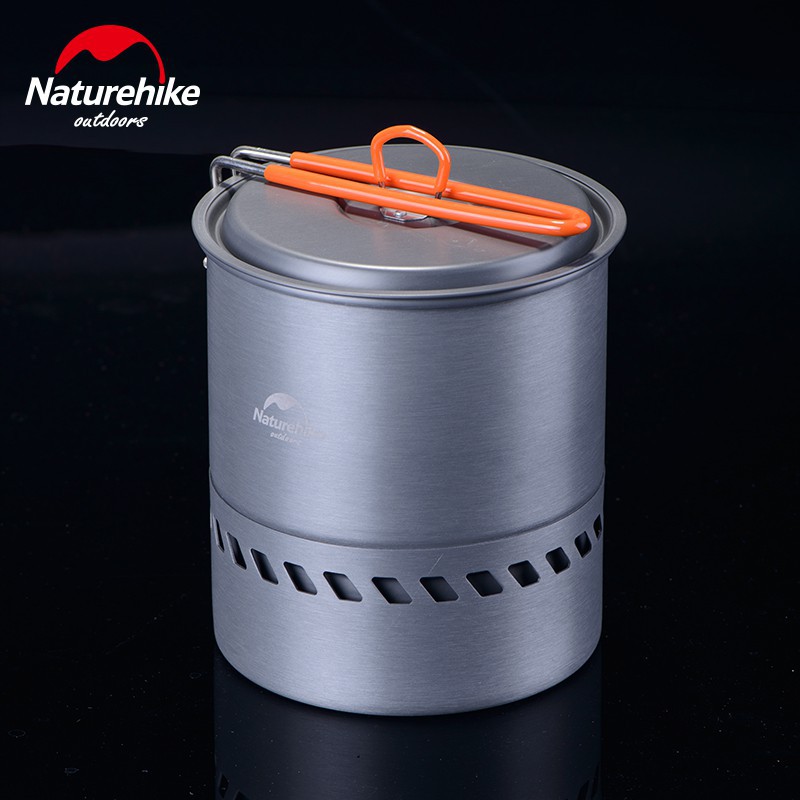 Naturehike Heat Collection Camping Pot New EnergySaving Pot 1.5L for 2