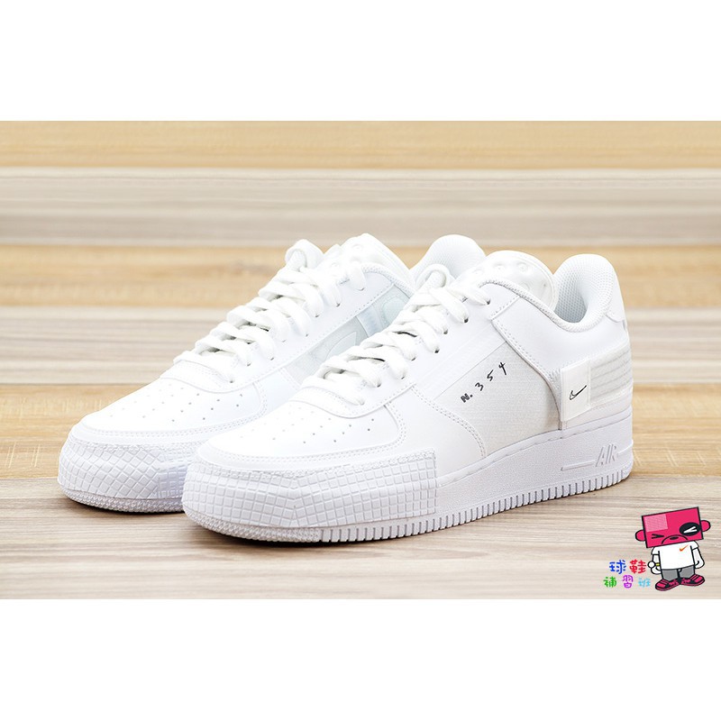 Nike Air Force 1 Type White Patchwork N. 354 Low Top Cq 2344 - 101 | Shopee  Singapore