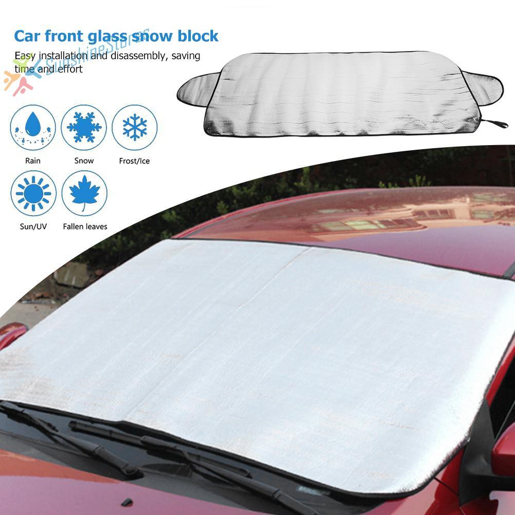 windshield cover for ice