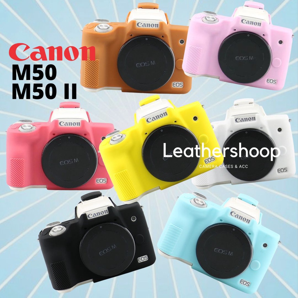 Soft case Rubber Canon EOS M50 And M50 Mark II case Shopee Singapore