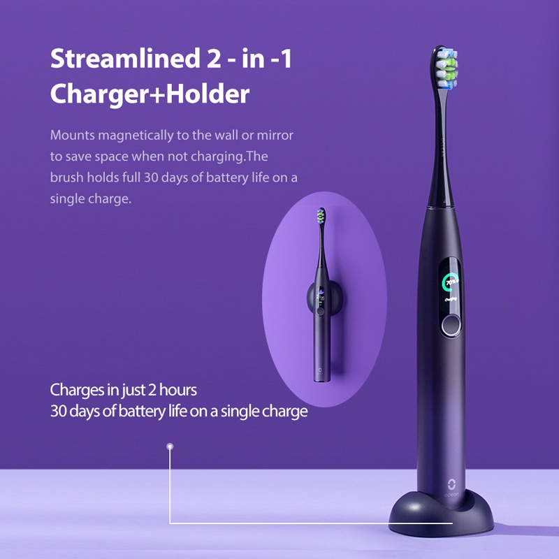 oclean x pro sonic electric toothbrush