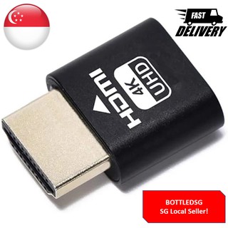 [SG Local Seller] HDMI dummy dongle plug 1080P for Computer/Laptop/Graphics card