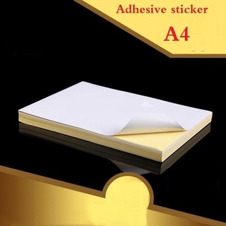 A4 Label Sticker Paper Anti Fade 170gsm - Pack of 10 (Laser / Inkjet Printer printable) #2