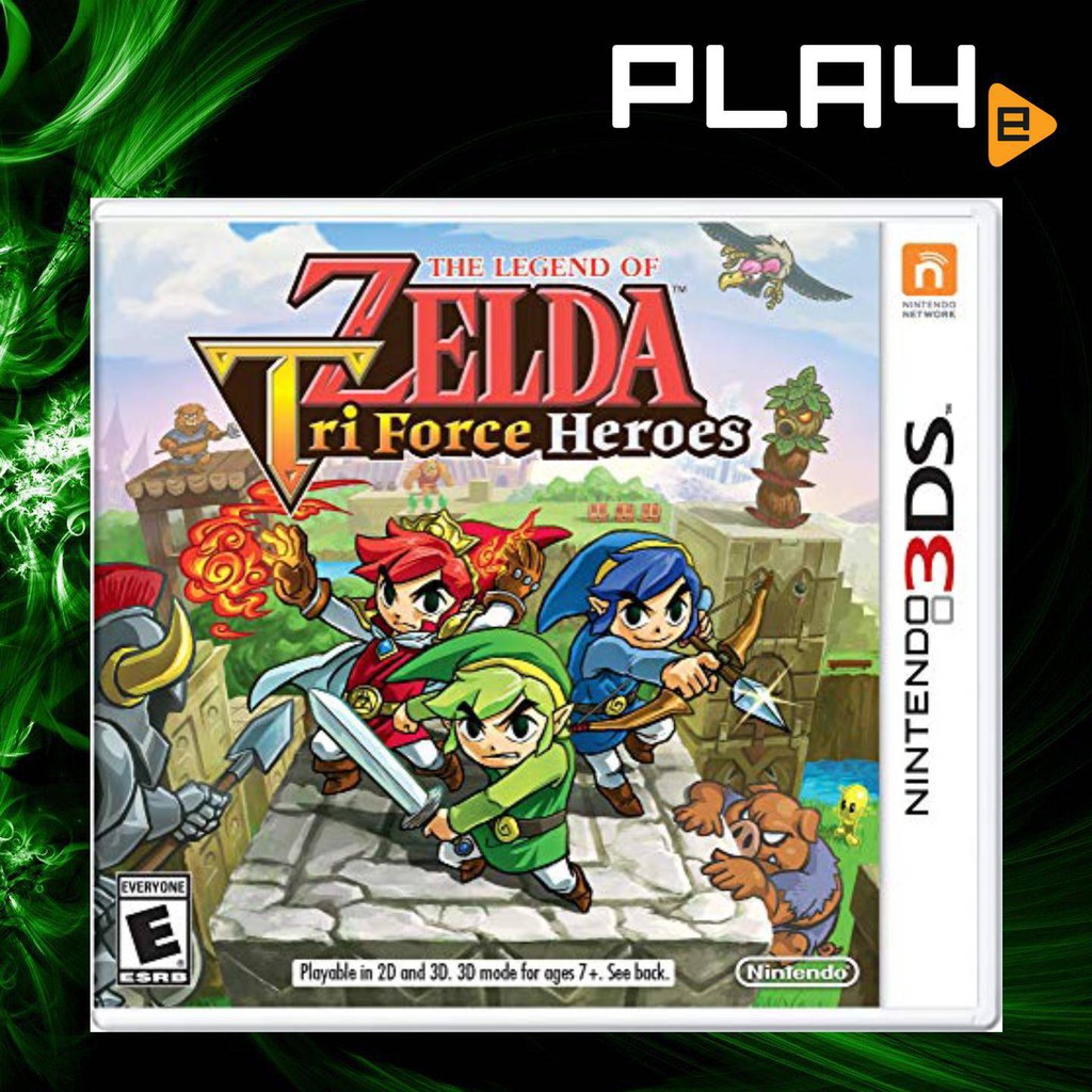 zelda triforce heroes 3ds