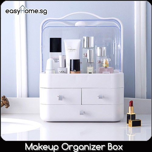 Dustproof Makeup Box 5999 Organizer Handle Cover Cosmetic