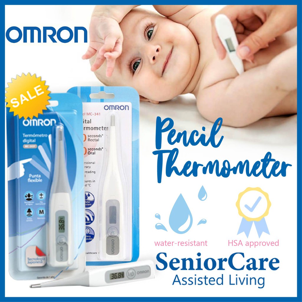*SG Official Dealer* Omron Oral Digital Thermometer Body Temperature MC