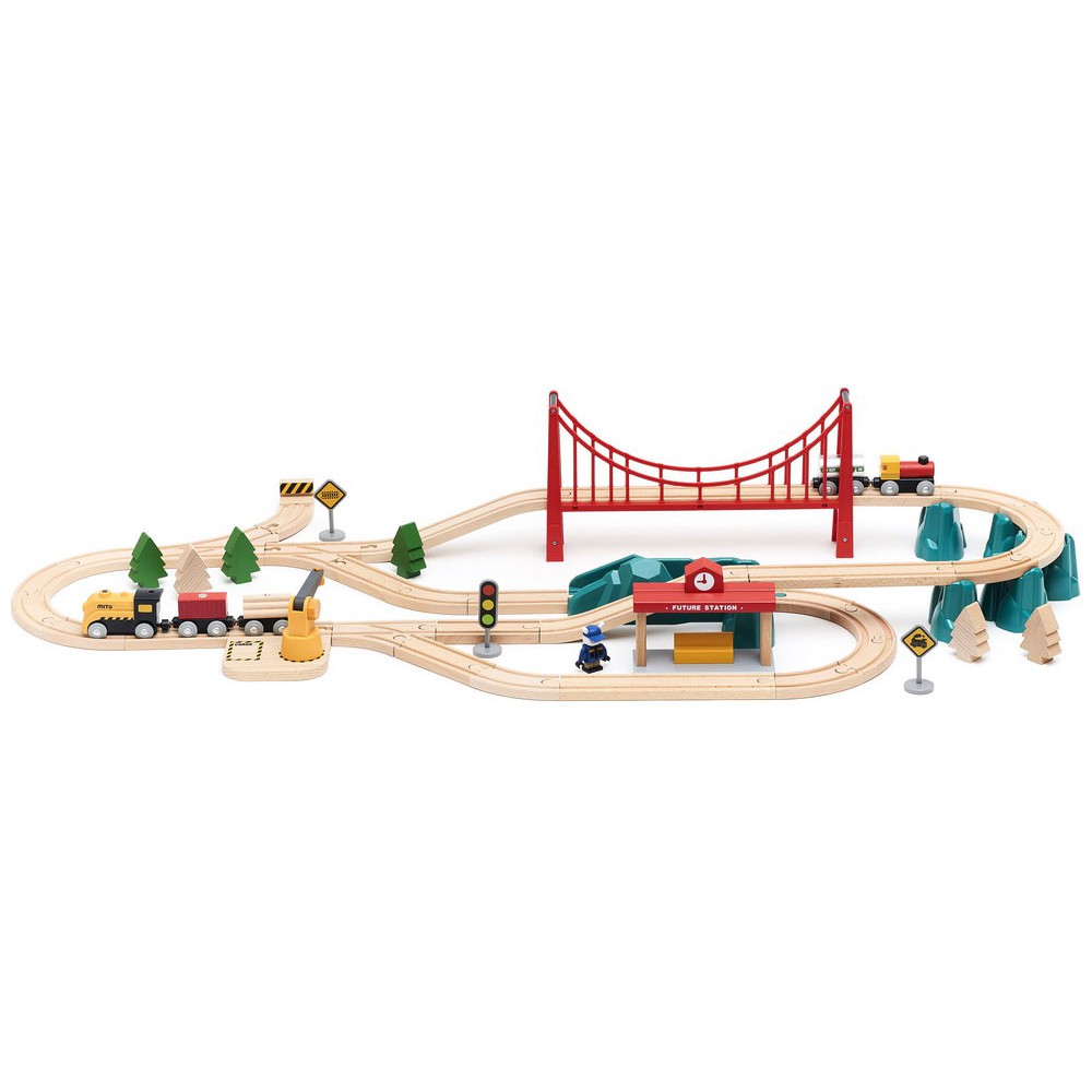 xiaomi mitu track building block electric train set